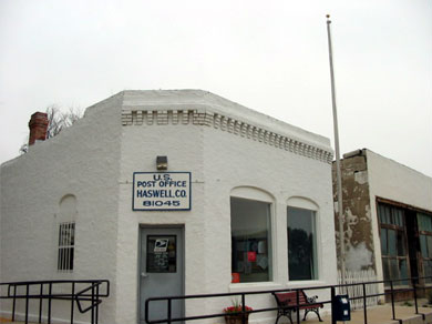 Haswell's post office