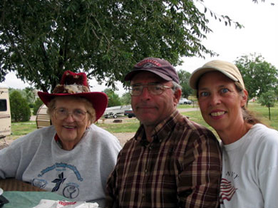 These folks cooked us a big breakfast