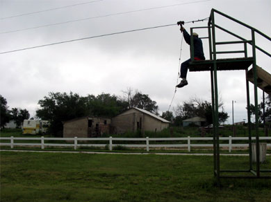 Steve gathering courage to take the leap
