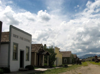 The historic buildings of South Park