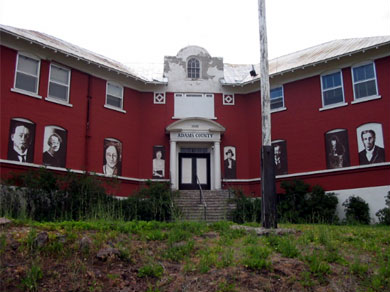 A historical building in Council