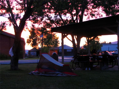Sunset in Cambridge