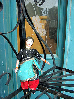 A doll left behind