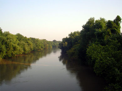 Another muddy river