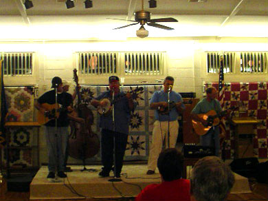 A very good local bluegrass band