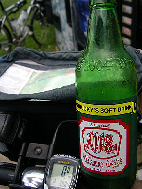 A bottle of Kentucky ginger ale