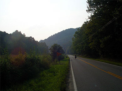 Steve and the wonderful morning ride
