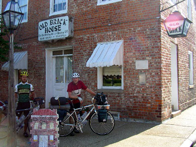 The oldest brick building west of the Mississippi