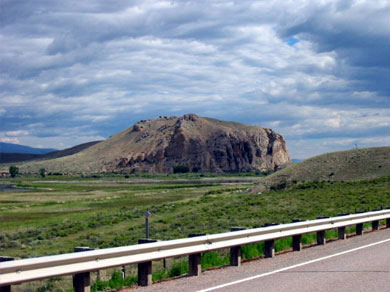 Beaverhead Rock, which I suppose looks like a beaver if you squint