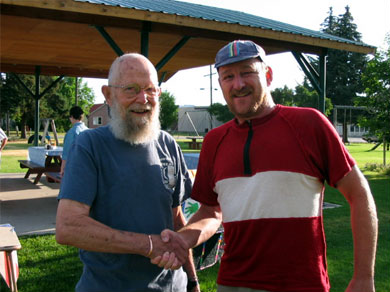 One of the nice folks in Victor, Chuck