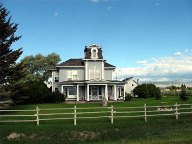 An old farmhouse