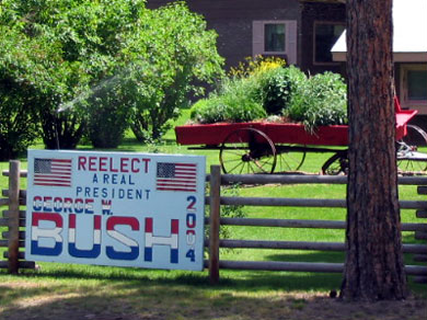 A real Independence Day treat for us in rural Montana. Sort of says it all