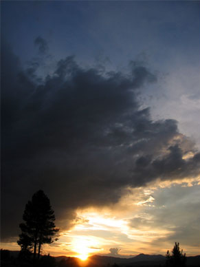 Sunset in Eastern Oregon