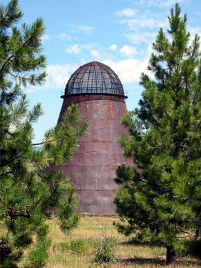 An old wigwam burner