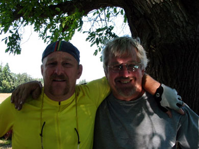 Steve and Glen