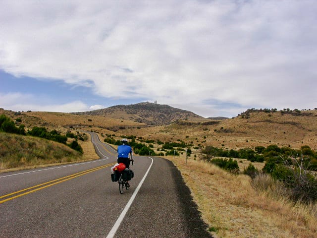 Steve winding his way across western Texas