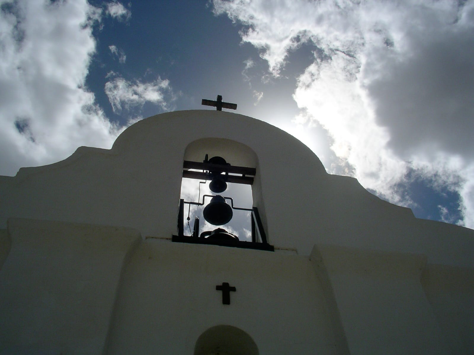 Backlit church bell