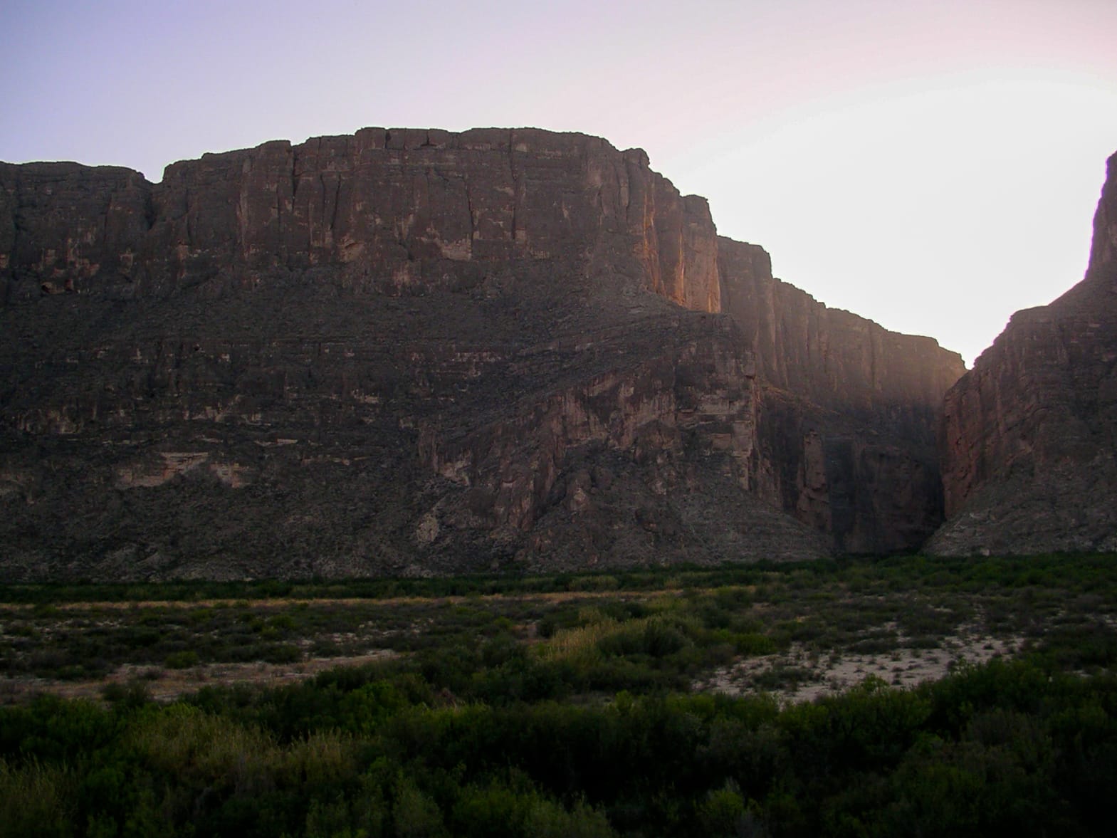 Last light in Big Bend