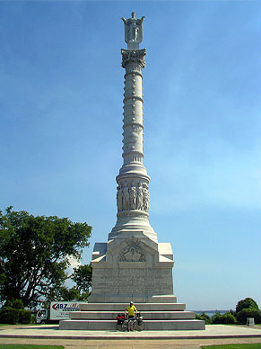 Steve at Victory Monument